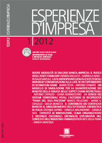 Esperienze d'Impresa 1 - 2012